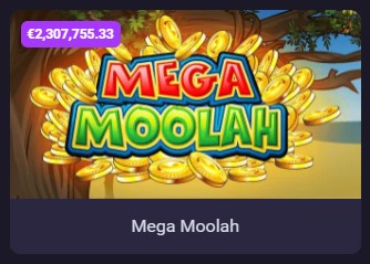 Mega Moolah jackpot